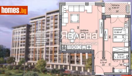 Двустаен, 73m² - Апартамент за продажба - 120142666