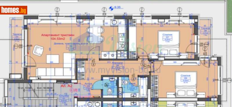 Тристаен, 117m² - Кв. Бояна, София - Апартамент за продажба - Myvision Real Estate - 120149053