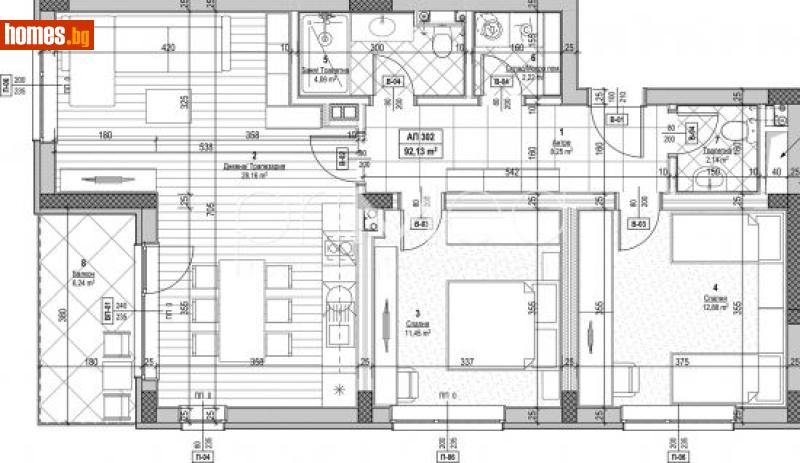 Тристаен, 108m² - снимка 4