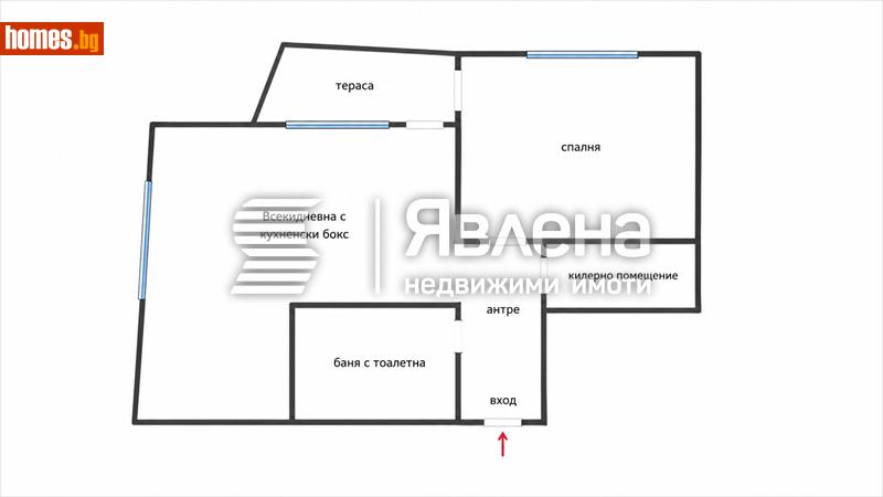 Двустаен, 62m² - снимка 7