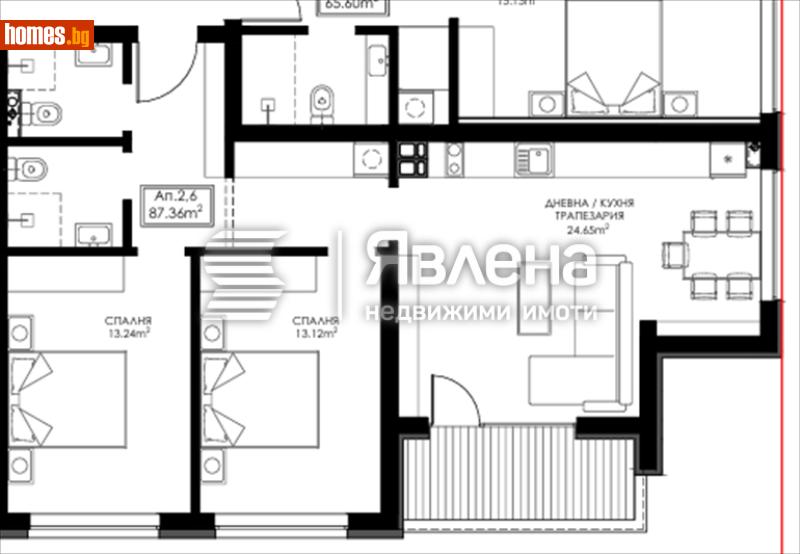 Тристаен, 111m² - снимка 2