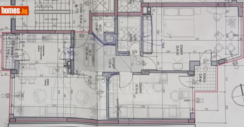 Тристаен, 115m² - снимка 9