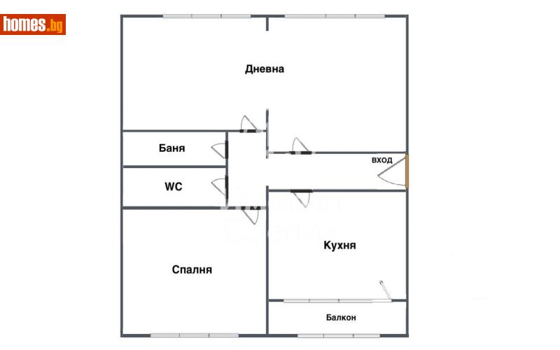 Тристаен, 78m² - снимка 10