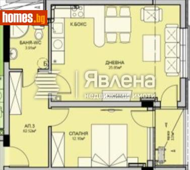 Двустаен, 78m² - Апартамент за продажба - 120178807