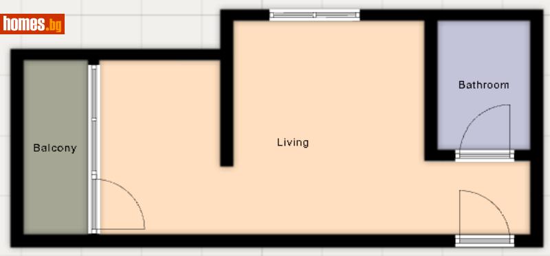 Едностаен, 45m² - снимка 9
