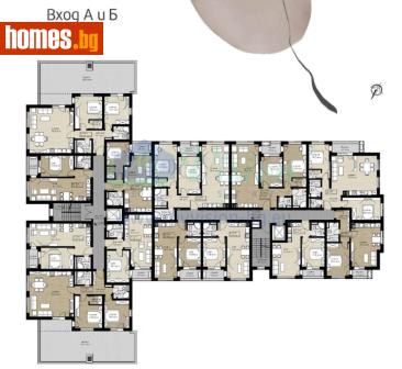 Тристаен, 108m² - Апартамент за продажба - 120185249