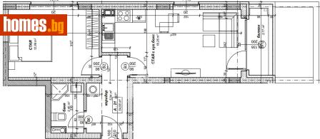 Двустаен, 62m² - Апартамент за продажба - 120193354