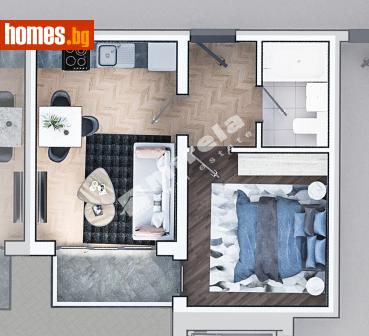 Двустаен, 57m² - Апартамент за продажба - 120193422