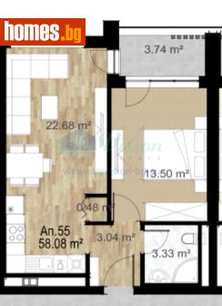 Двустаен, 70m² - Апартамент за продажба - 120195802