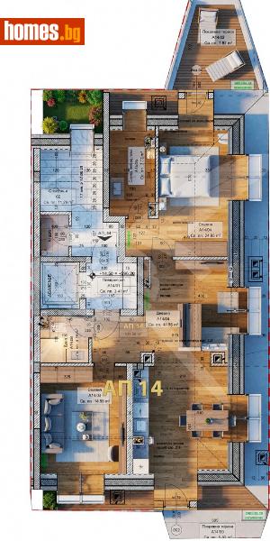 Тристаен, 136m² - снимка 10