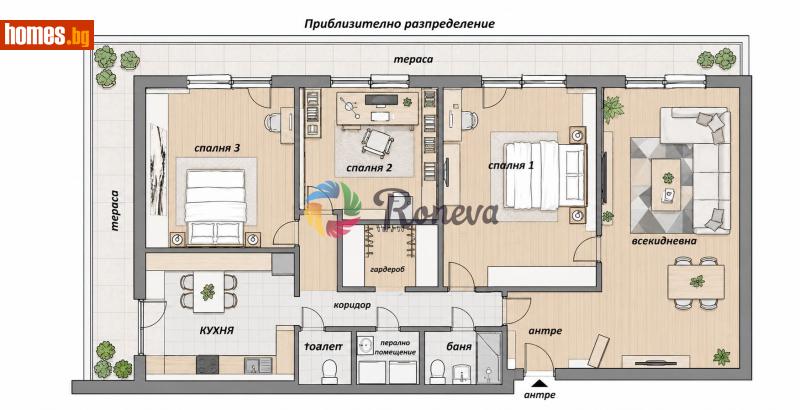 Многостаен, 140m² - Жк. Левски, Варна - Апартамент за продажба - РОНЕВА ООД - 120226756