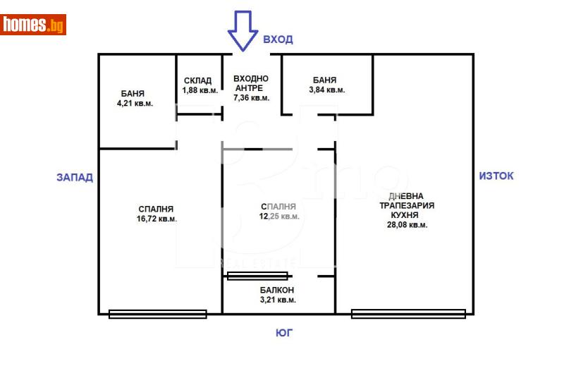 Тристаен, 114m² - Жк. Люлин 2, София - Апартамент за продажба - 3mo офис Амалтея - 120254196