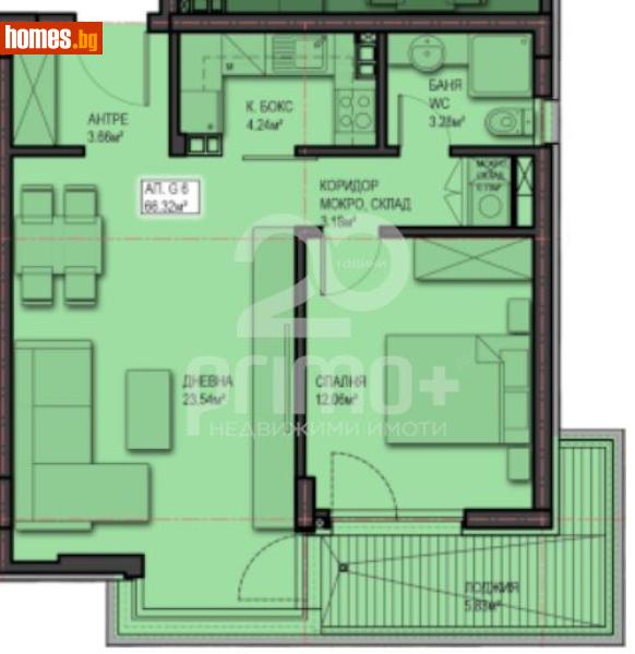 Двустаен, 81m² - Жк. Младост 4, София - Апартамент за продажба - Примо Плюс - 120258448