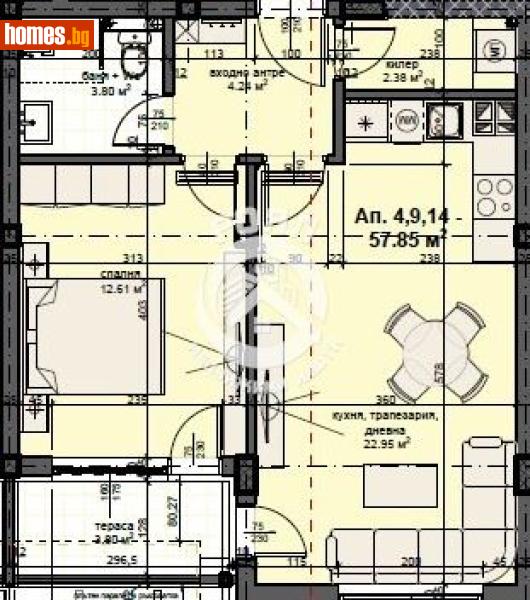 Двустаен, 68m² - Кв. Кършияка, Пловдив - Апартамент за продажба - Роял Недвижими Имоти - 120277295