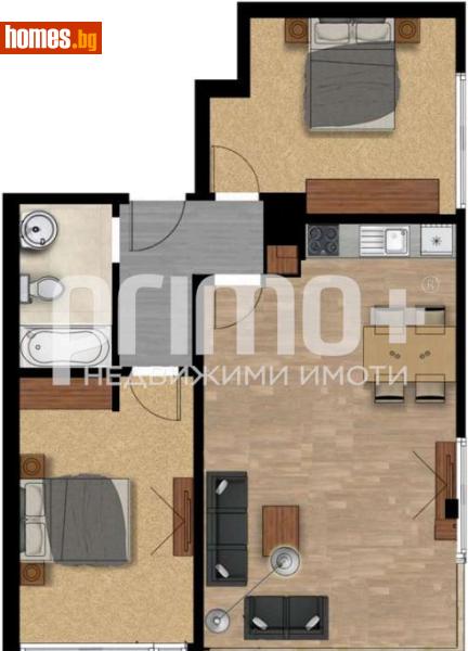 Тристаен, 92m² - Кв. Кръстова Вада, София - Апартамент за продажба - Примо Плюс - 120285601