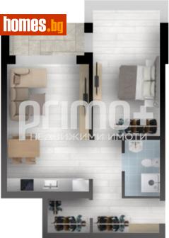 Двустаен, 77m² - Апартамент за продажба - 120285631