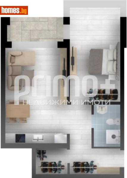 Двустаен, 77m² - Кв. Кръстова Вада, София - Апартамент за продажба - Примо Плюс - 120285631