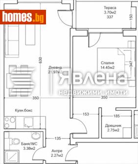 Двустаен, 65m² - Апартамент за продажба - 120308854