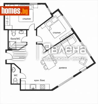 Тристаен, 96m² - Апартамент за продажба - 120308869