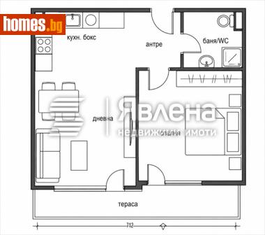 Двустаен, 68m² - Апартамент за продажба - 120308870