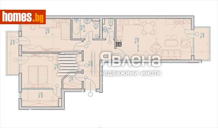 Тристаен, 127m² - Апартамент за продажба - 120325154