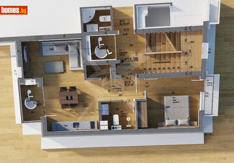 Двустаен, 70m² - Жк. Банишора, София - Апартамент за продажба - ЕКС НВД - 120325967