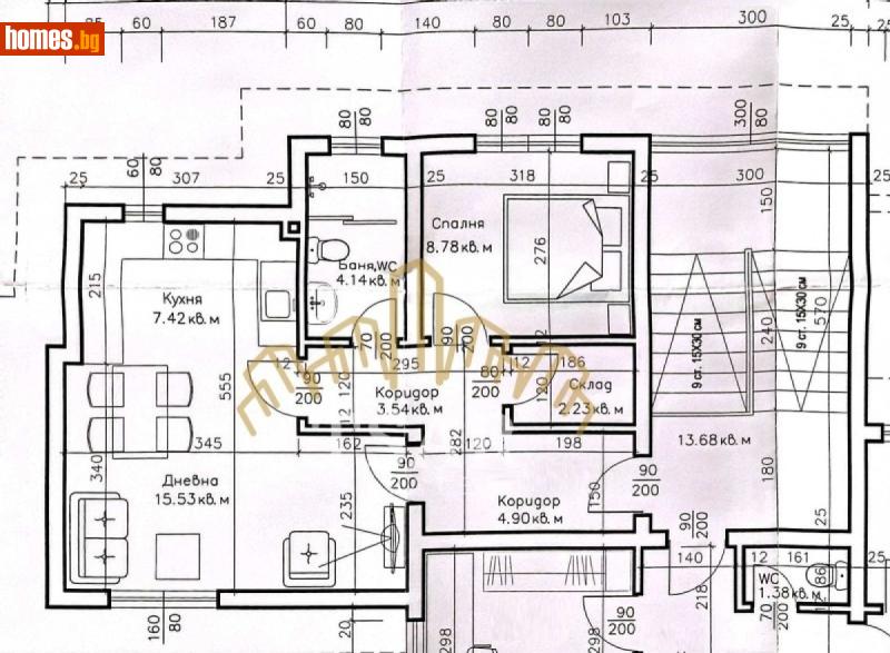 Двустаен, 55m² -  Център, Велико Търново - Апартамент за продажба - Tsar Estates - 120326321