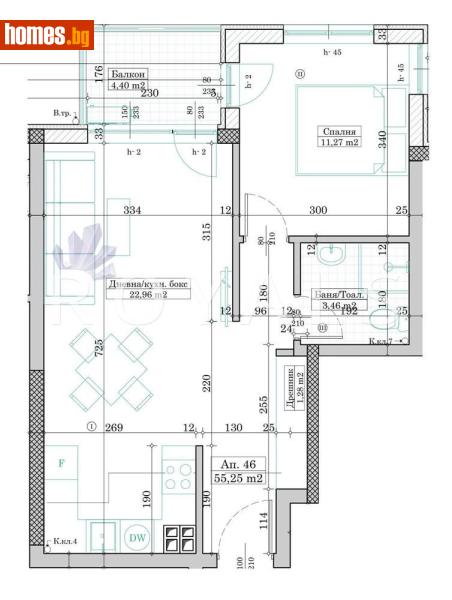 Двустаен, 64m² - Жк. Левски, Варна - Апартамент за продажба - РОЯЛС - 120332625