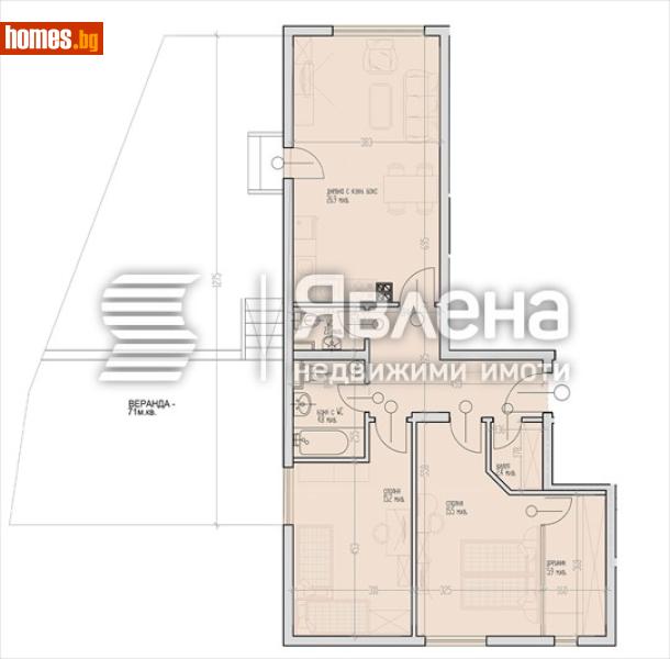 Тристаен, 185m² - Кв. Виница, Варна - Апартамент за продажба - ЯВЛЕНА - 120341120