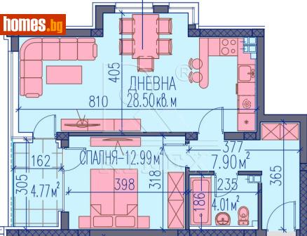 Двустаен, 87m² - Апартамент за продажба - 120367251