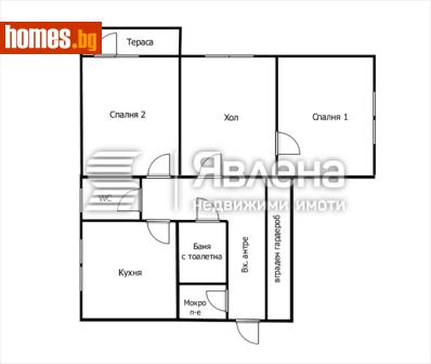 Тристаен, 80m² - Апартамент за продажба - 120375461