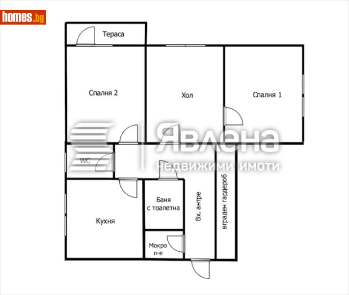 Тристаен, 80m² - Жк. Гео Милев, София - Апартамент за продажба - ЯВЛЕНА - 120375461