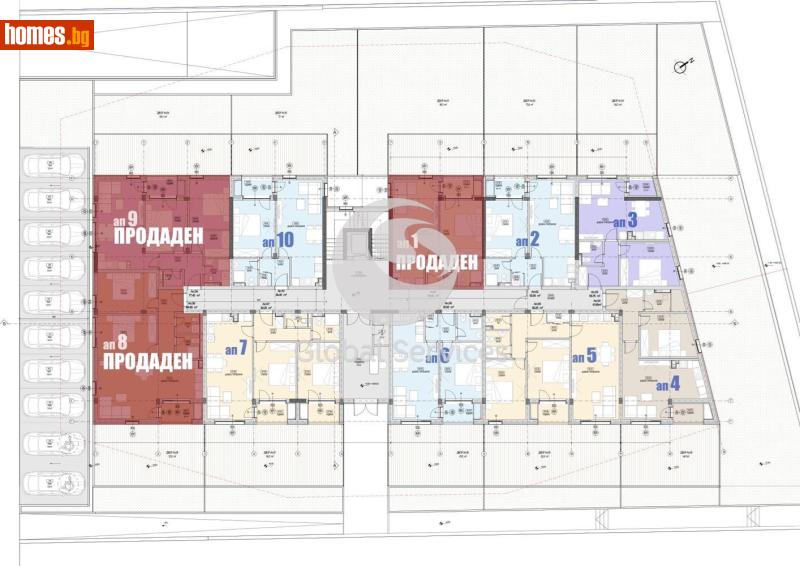 Двустаен, 74m² - Кв. Малинова Долина, София - Апартамент за продажба - Глобъл Сървисиз ООД - 120384336