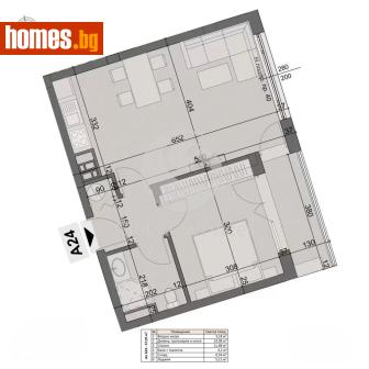 Двустаен, 67m² - Апартамент за продажба - 120384649