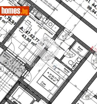Двустаен, 56m² - Апартамент за продажба - 120384771