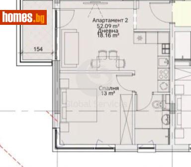 Двустаен, 70m² - Апартамент за продажба - 120385030