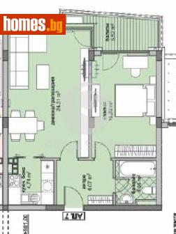 Двустаен, 82m² - Апартамент за продажба - 120385041