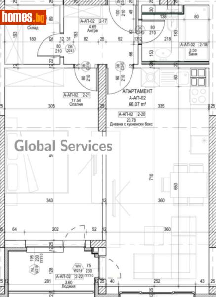 Двустаен, 89m² - Кв. Кръстова Вада, София - Апартамент за продажба - Глобъл Сървисиз ООД - 120385283