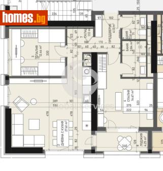 Тристаен, 107m² - Апартамент за продажба - 120385385