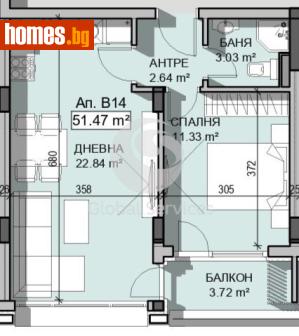 Двустаен, 70m² - Апартамент за продажба - 120385418