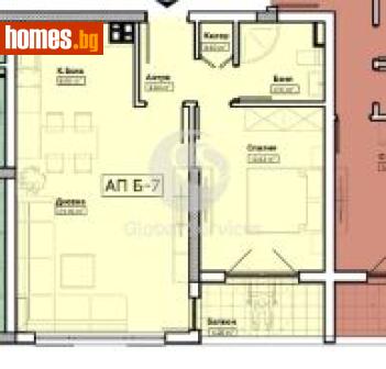 Двустаен, 69m² - Апартамент за продажба - 120385619