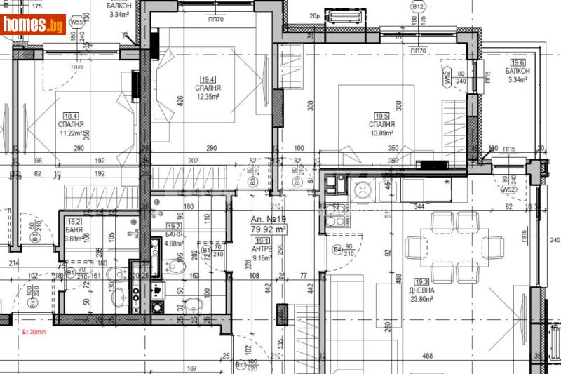 Тристаен, 107m² - София, София - град - Апартамент за продажба - ИМОТЕКА АД - 120406009