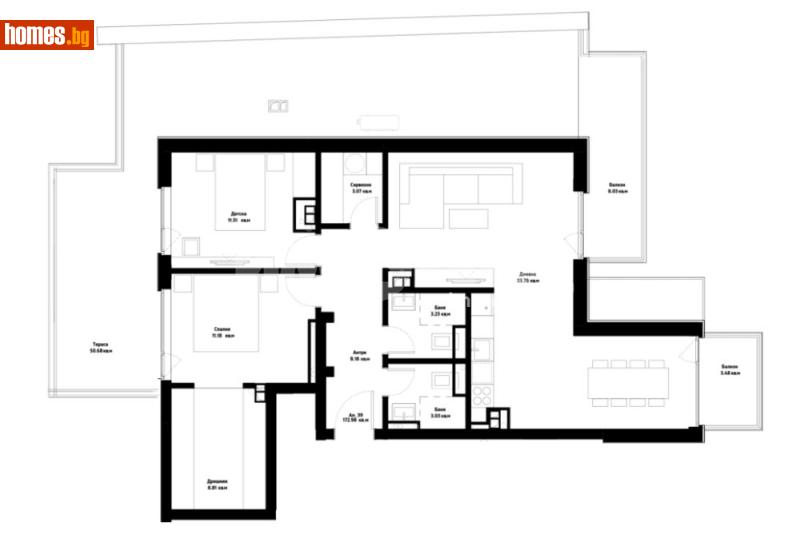 Тристаен, 199m² -  Идеален Център, Варна - Апартамент за продажба - ИМОТЕКА АД - 120421588
