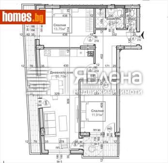 Тристаен, 113m² - Апартамент за продажба - 120421660