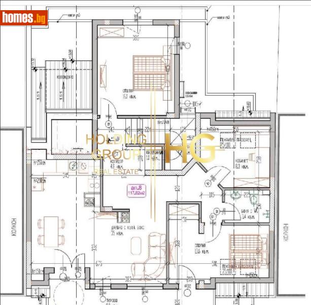 Четиристаен, 148m² -  ЛК Тракия, Варна - Апартамент за продажба - Холдинг Груп Недвижими Имоти  - 120427598