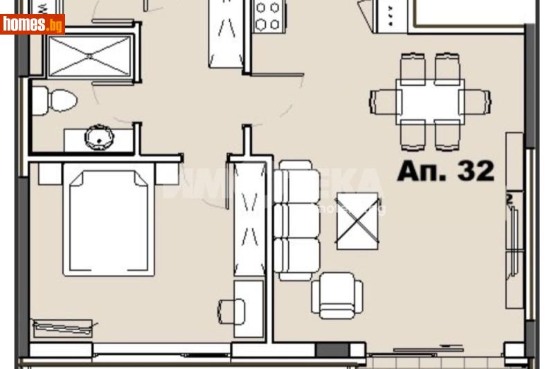 Двустаен, 80m² - София, София - град - Апартамент за продажба - ИМОТЕКА АД - 120433443