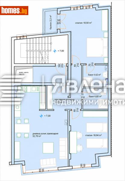 Тристаен, 135m² - Жк. Банишора, София - Апартамент за продажба - ЯВЛЕНА - 120441663