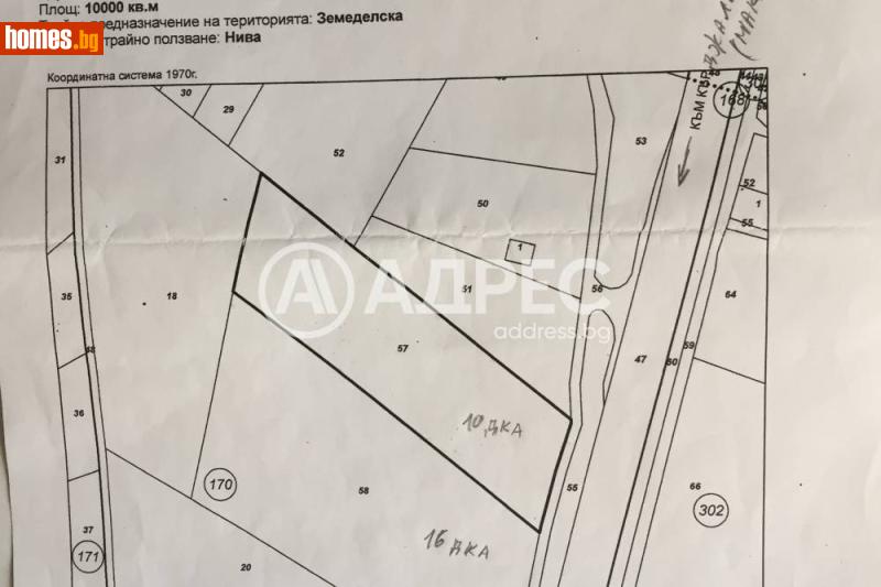 Парцел, 10000m² -  Южна Индустриална Зона, Хасково - Парцел за продажба - АДРЕС НЕДВИЖИМИ ИМОТИ - 120442102