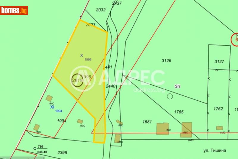 Парцел, 1375m² - Жк. Връбница 1, София - Парцел за продажба - АДРЕС НЕДВИЖИМИ ИМОТИ - 120443541