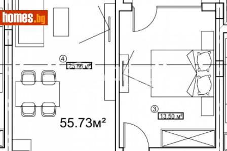 Двустаен, 63m² - Апартамент за продажба - 120443767